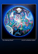 waking planet painting